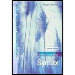 Understanding Syntax (2nd, 05) by Tallerman, Maggie [Paperback (2005)]