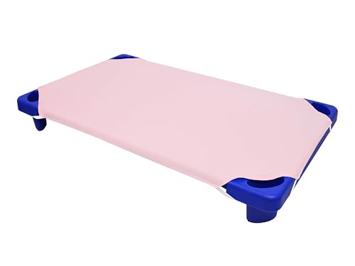 Image of American Baby Company 2 Pack Toddler Cot Sheet 23 inch x 40 inch - Soft & Breathable Microfiber Cot Sheet for Daycare and Preschool, Pink