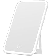 Colist Makeup Mirror with Light LED Type-c Rechargeable Portable Travel Vanity Mirror Brightness ...