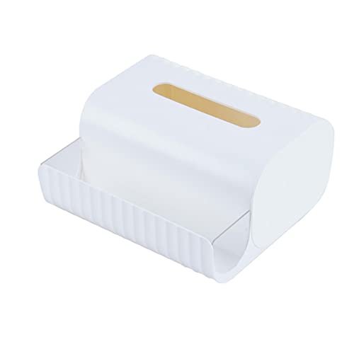 Miaelle Caja de almacenamiento para pañuelos Napkin, soporte de control remoto