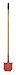 Sod Cutter, Cable Drop, 8x8 In Steel Blade