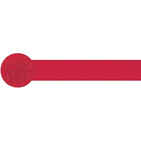 Amscan 18202-40 Apple Red Streamers Cover