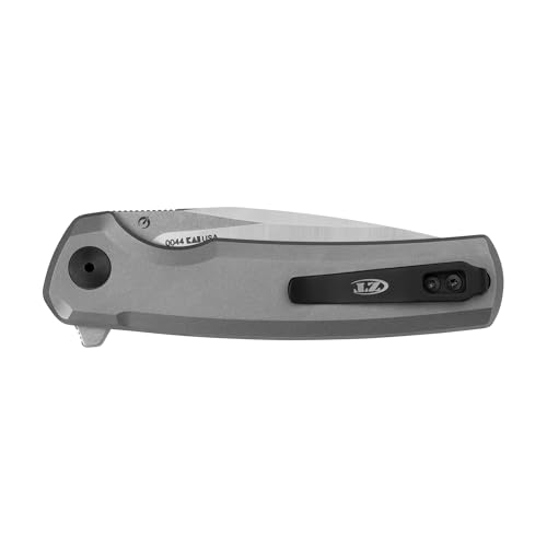 Zero Tolerance 0044, Folding Pocket Knife, 3.2 inch CPM S45VN Steel Blade, Titanium Handle, Button Lock, Made in USA - Image 5