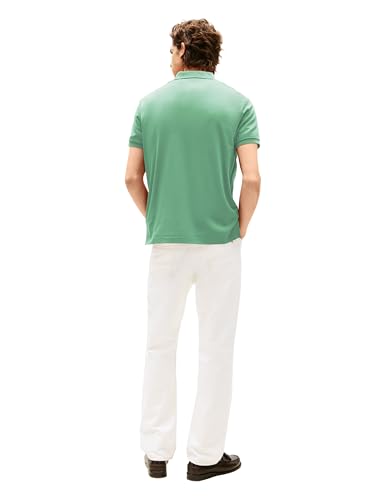 Image of Tommy Hilfiger Mens Short Sleeve Casual Polo Shirts in Regular Fit with Liquid Cotton