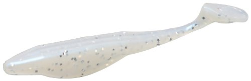 Zoom Bait Swimmin Super Fluke JR Bait-Pack of 10 (Blue Pearl/Silver Glitter)