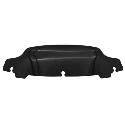 Pare-brise moto 5 pouces noir ondulé pour Street Glide Electra Glide Ultra FLHT