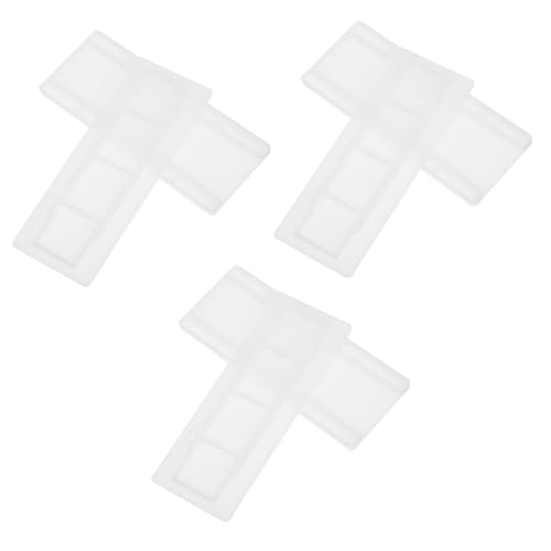 Alipis 6Sets Power Strip Wall Mount Bracket Self Adhesive Socket Holder for Cable Management Fixator for Home Office Router and Remote Control Effortless Installation