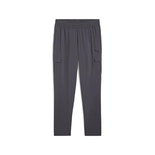 PUMA M TAD Tech Woven Cargo, Pantalones Tejidos Unisex Adulto, Galactic Gray,