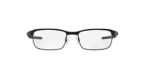 Image of Oakley mens Ox3184 Tincup Rectangular Prescription Eyeglass Frames