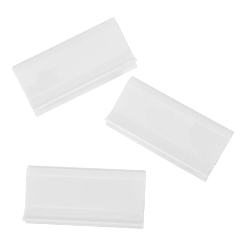 COHEALI Empuñadura 3 Piezas para Persianas Enrollables Clips De Cortina Fijos Clips De Cenefa Ocultos Pinzas para Persianas Oficina Herramienta El Plastico Puertas De Persiana