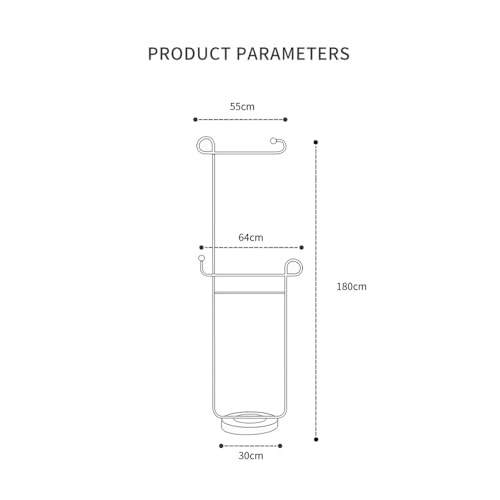 Porte-vêtements d'angle blanc pour optimiser votre espace - 3