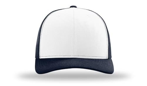 Image of Richardson 112 Trucker Hat - Premium Adjustable Snapback Hat - Structured Six Panel Richardson Blank Caps