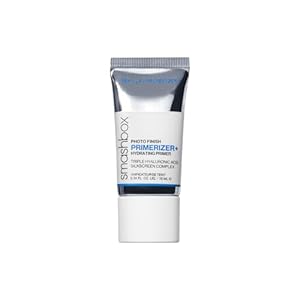 Smashbox Photo Finish Primerizer | Hydrating Primer for 72 Hours, Smoothes Skin with Silky Barrier | Triple Hyaluronic Acid, Niacinamide, Silkscreen Complex & Silicone Free
