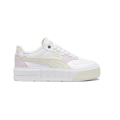 PUMA Kids Girls Cali Court Match Point Lace Up Sneakers Shoes Casual - White