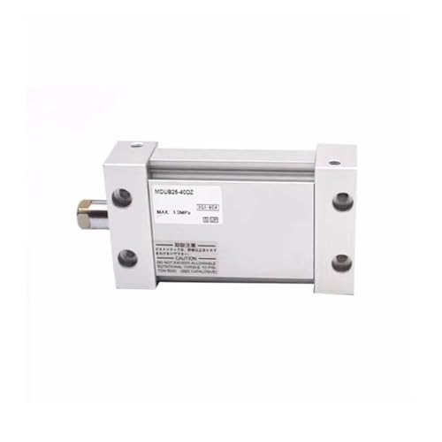 Cylindre MUD63-110DZ plat double tige en aluminium usiné