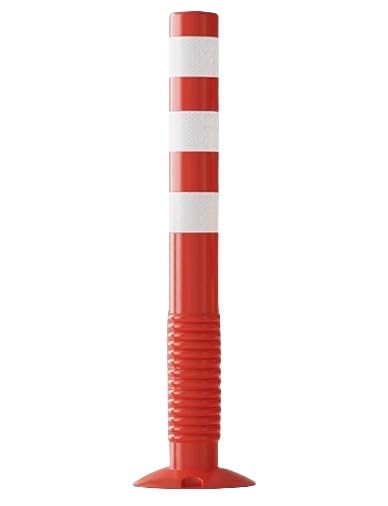 Cônes de signalisation routière en plastique réfléchissant pour sécurité des voies