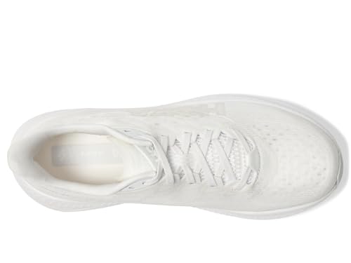 Hoka Men's Mach 6 Sneaker, White, 7.5