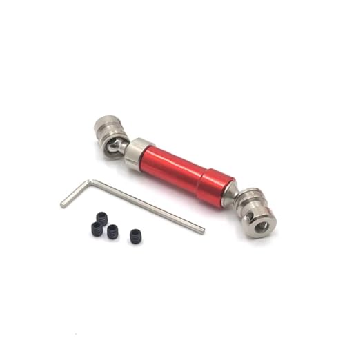 RC�A�N�Z�T���[ Compatible With WLtoys 12427 12429 12428 12423 FY01 FY02 FY03 RC�J�[�A�b�v�O���[�h�p�[�c �h���C�u�V���t�g ���^�����A�h���C�u�V���t�g(Red)
