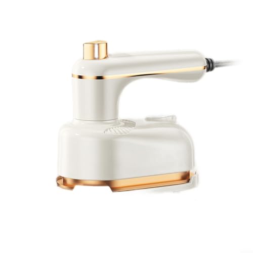 Plancha de vapor 2 en 1 y vaporizador, mini plancha de vapor portátil de viaje, 1000 W, calentamiento rápido, mango giratorio de 180 ° para el hogar y los viajes (05)