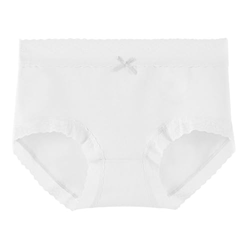High Waisted Cotton Panties for Women Comfortable Stretch Underwear Ladies Cheeky Breathable Briefs