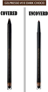 CLIO Gelpresso Waterproof Auto Pencil Gel Eyeliner Brown New Model #10 Dark Choco 1pc