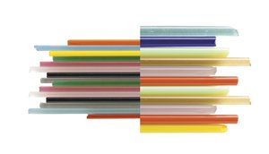 Fusing Glass Supplies Bullseye Stringers COE 90 Mixed Colors 2mm