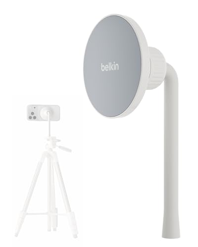Belkin Stage���C�O�r�d�b�}�E���g - �y�� MagSafe & Qi2�Ή� 360°��]�X�}�[�g�t�H���z���_�[ iPhone 17 & 16 Android TikTok YouTube �X�g���[�~���O �C���t���G���T�[ �r�f�I�u���O �R���e��