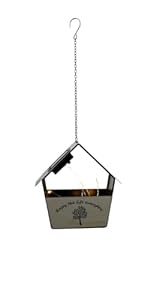 Levitantes Solar-Hängehaus Gartenlampe Hausform B11