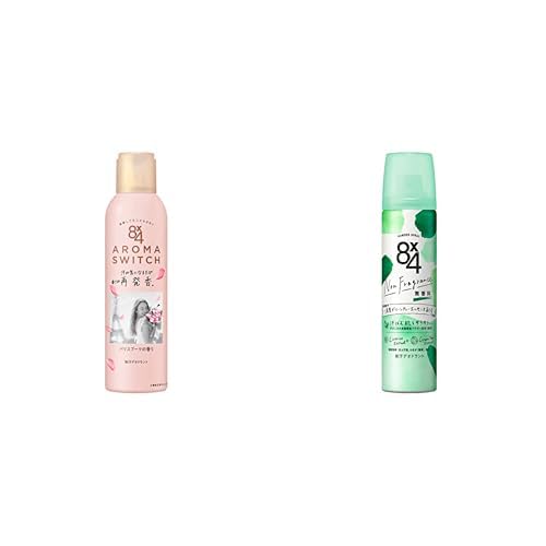 8x4 【セット】アロマスイッチスプレー パリスブーケ&PS無香料50g