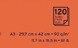 CANSON Skizzen- und Studienblock XXL, DIN A3, 120