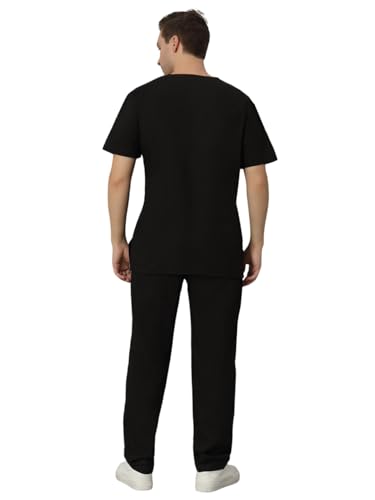 Styleville.in Men's Scrub Suit - Ideal For Doctors, Nurses, Dentists And Healthcare Professionals