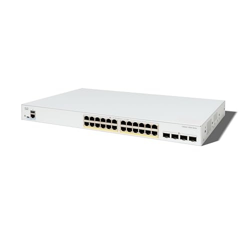 Commutateur Cisco Catalyst C1300X 24P 4X Géré L3 10G PoE Montage Rack - vue 5