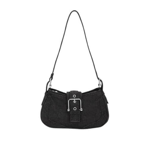 Image of Eco Right Denim Shoulder Bag for Women, Hand Bags for Girls Stylish, Women Handbags with Zipper Pocket