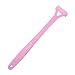 Imagen de TARSHYRY Recortadora de Pelo para la Espalda Afeitado Manual Depiladora Ergonómica de Largo con 8 Cabezales de Corte para Hombres Material ABS Rosa 44 Cm de Longitud