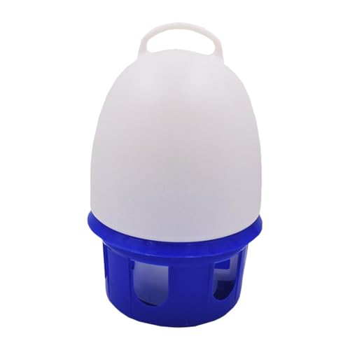 Generic Pigeon Drinker Dove Drinker Water Bowl Farming Tool Cage Accessories Pigeon Water Dispenser for Pheasants Cockatiels Chick, 10L Big Handle
