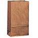 Duro 81006 Grocery Kraft Paper Bag, 500 Count - 2lb Capacity per Bag