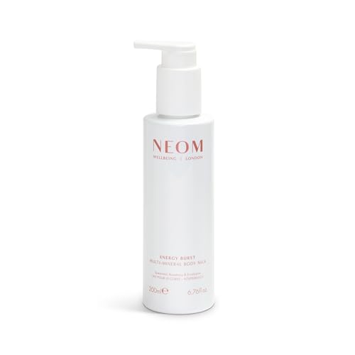 Neom- Multi-Mineral Body Milk 200ml (Spearmint, Rosemary & Eucalyptus) | Magnesium, Rosehip OIl & Chia Seed Oil | Moisturise, Nourish & Replenish | Vegan