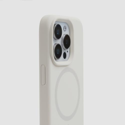 Coque silicone liquide pour iPhone 14 protection magnétique chic