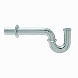 Keeney Mfg Co 301CP 17GA 1-1/4' x 1-1/4' Chrome Plated P-Trap Without Cleanout