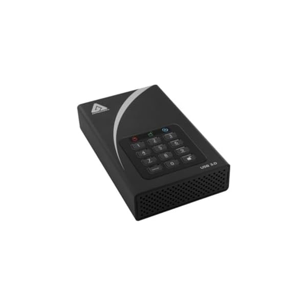 Apricorn 16TB Aegis Padlock DT 256-Bit Encrypted USB 3.0 Hard Drive (ADT-3PL256-16TB)