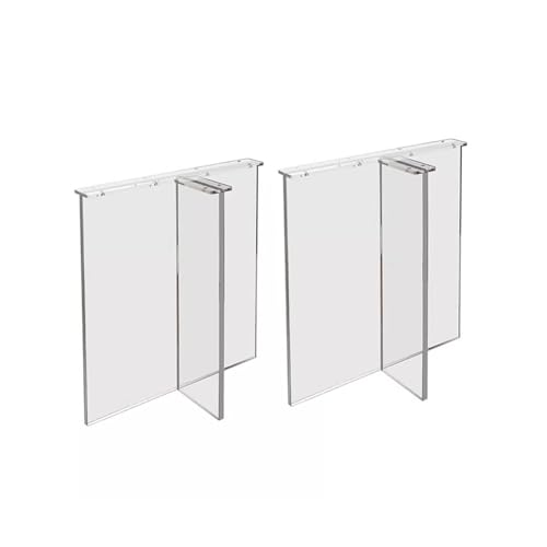 Pieds de table en acrylique pour fabriquer un bureau stable avec plateau lourd