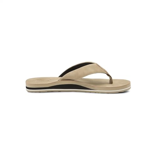 Image of Volcom Men's Victor Sandals - Water-friendly Flip Flops With Comfort Foam Footbed