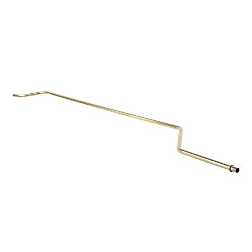 Inodoro con tanque alto y cadena de tirón Renovators Supply con altura ajustable de 70 a 74 pulgadas, tazón redondo de porcelana blanca y acabado en madera de cerezo miniatura 5