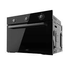 Cecotec Bolero Hexa C134500 Glass Black A, piekarnik do zabudowy, 56 l, 2600 W, 4 funkcje, tryb konwekcyjny, podstawa parowa X2, niskie zużycie energii, łatwe czyszczenie, wentylator, 3 poziomy mocy