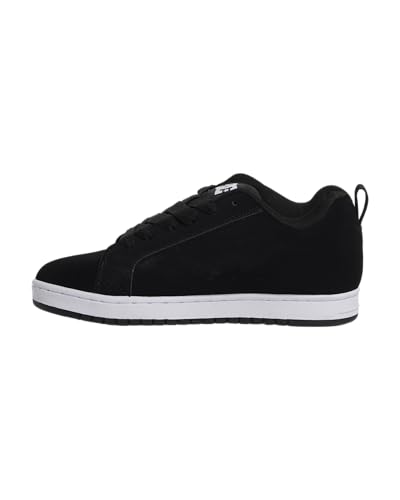 DC Shoes Herren Court Graffik Low-Top Sneaker, Schwarz (Black 001), 45 EU