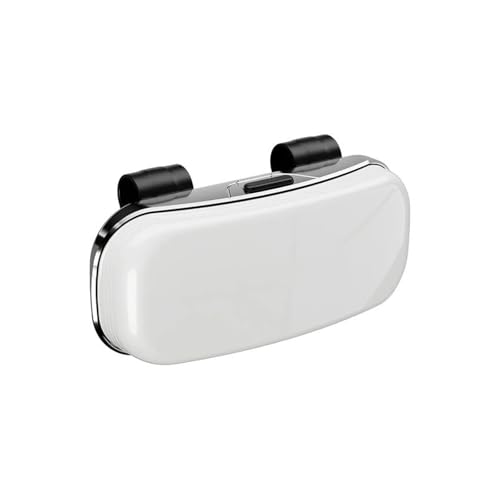Étui à lunettes de voiture haut de gamme pour Insight - Finition blanche