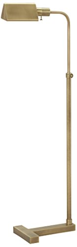 House of Troy F100-AB Fairfax Pharmacy Adjustable Floor Lamp, Antique