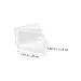 HAPINARY Banknote Holder Storage Case 20pcs Paper Holders Large Sizes for Stamp Collector Display