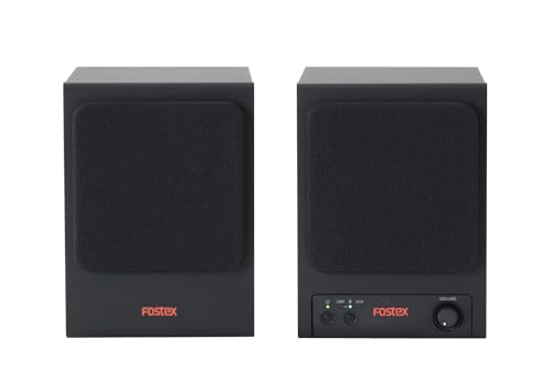 fostex pm0.5d 白　スピーカー　2台とケーブル２本 fostex pm0.5d 白 スピーカー 2台とケーブル2本 PM0.5d