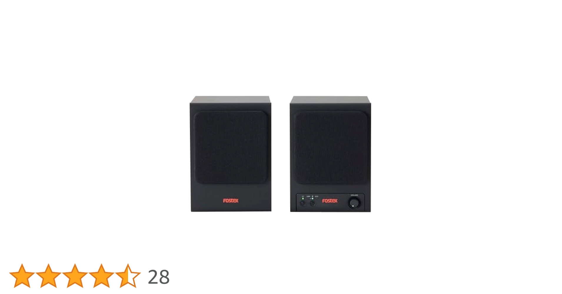 Amazon.co.jp: FOSTEX 小型アクティブスピーカー PM0.1BD ペア